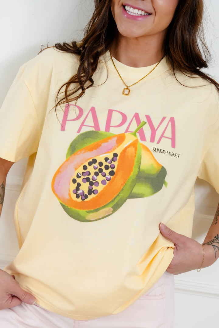 Short Sleeve "Papaya" Graphic Tee