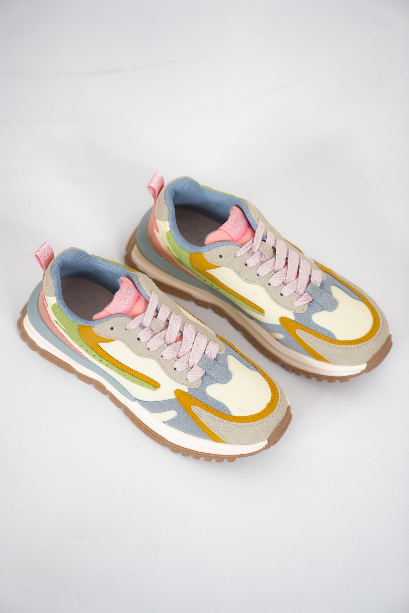 Restock! Blowfish Multi Colored Low Top Lace Up Sneaker