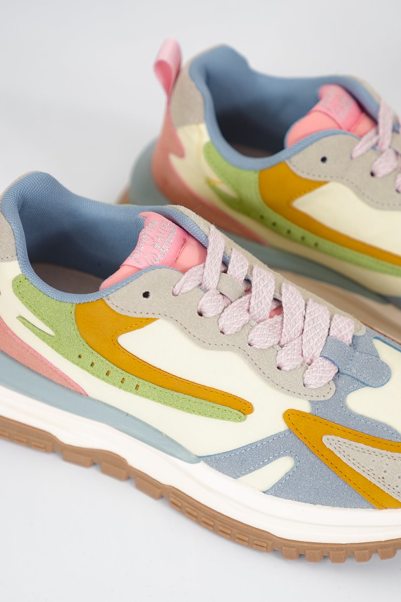 Restock! Blowfish Multi Colored Low Top Lace Up Sneaker