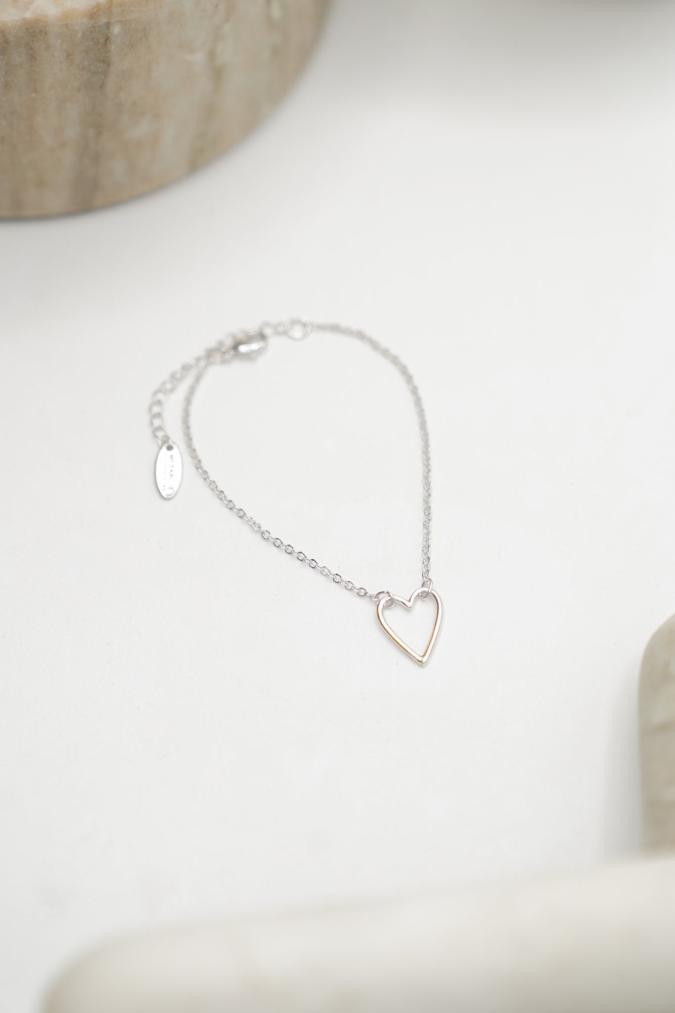 Open Heart Bracelet