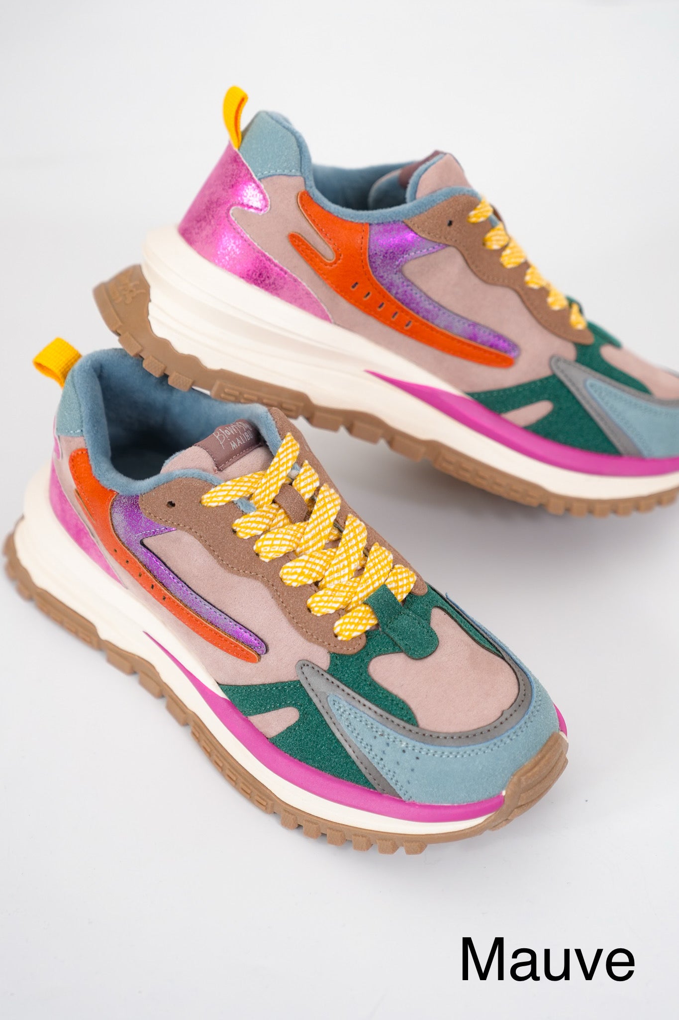Restock! Blowfish Multi Colored Low Top Lace Up Sneaker