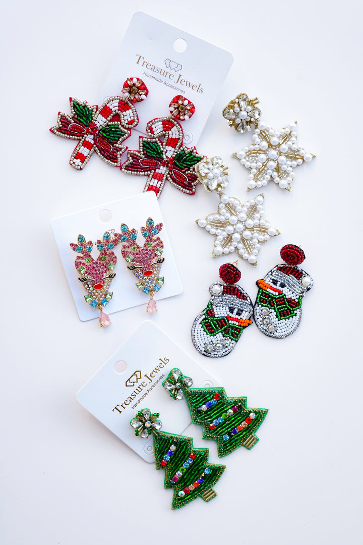 Mystery Treasure Jewels Xmas Earrings!!