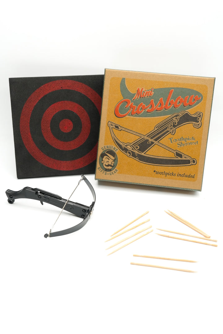 Restock! Mini Crossbow Toothpick Shooter