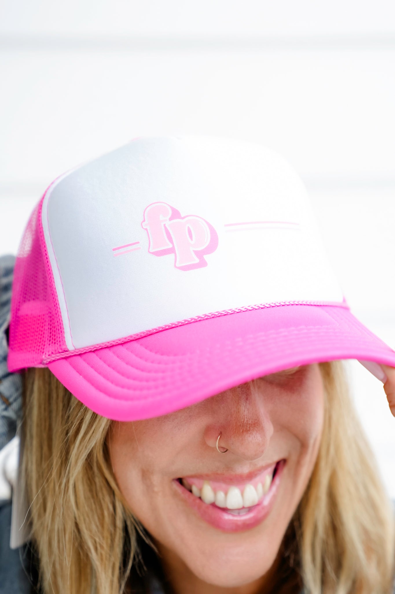 Freckled Poppy "FP" Trucker Cap