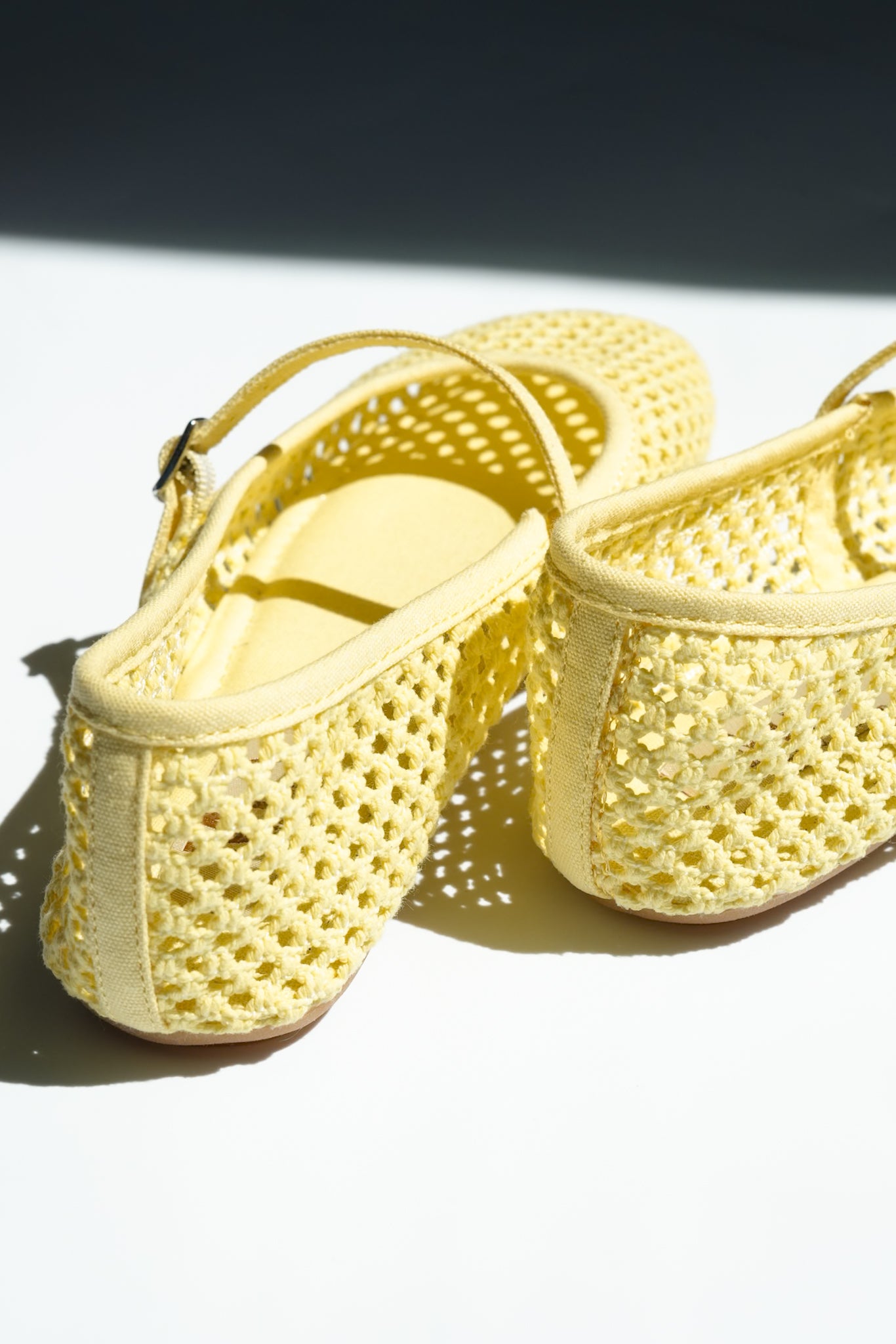 MIA Mesh Mary Jane Flat with Buckle Strap