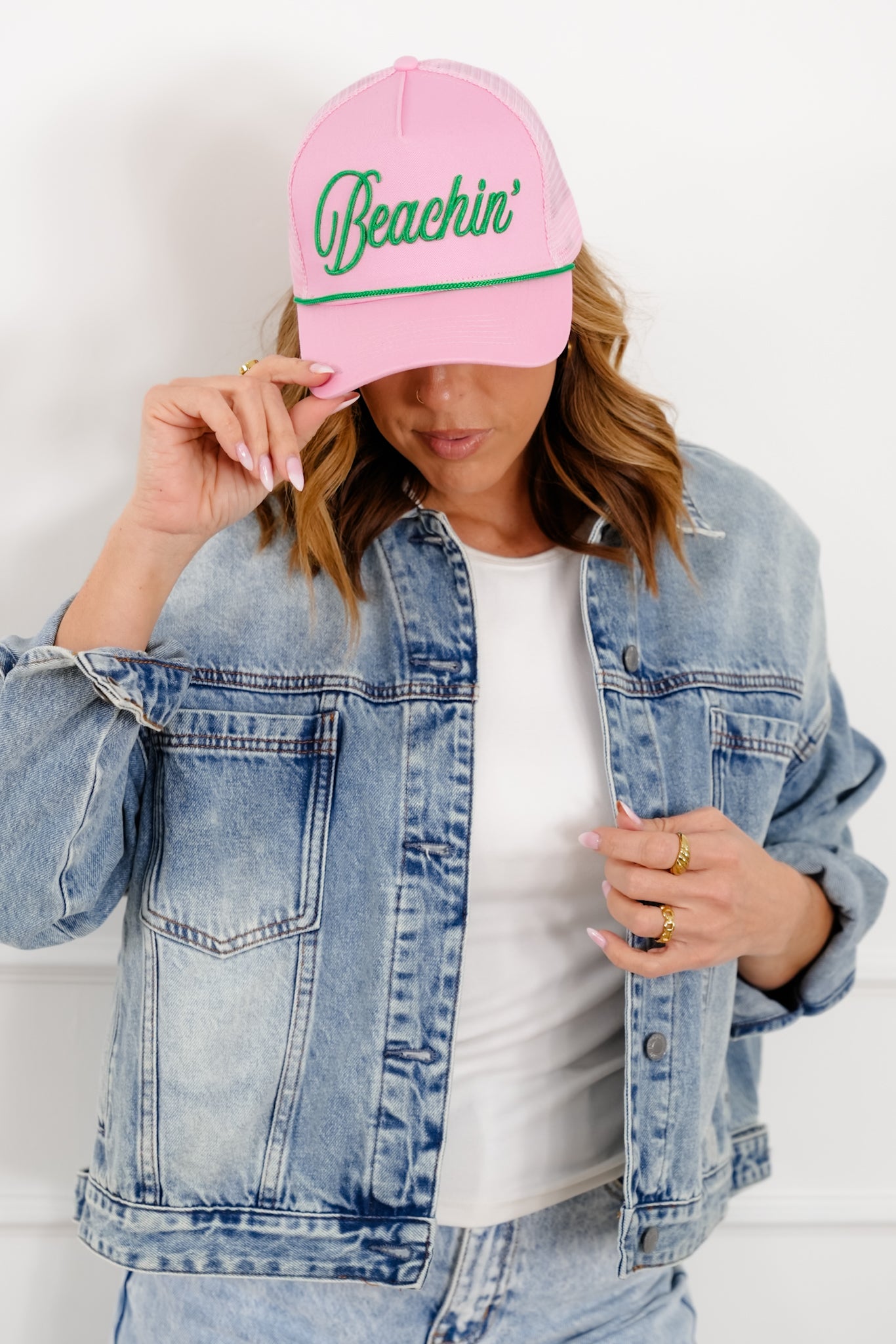 Beachin' Vintage Trucker Hat