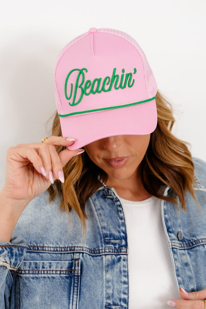 Beachin' Vintage Trucker Hat
