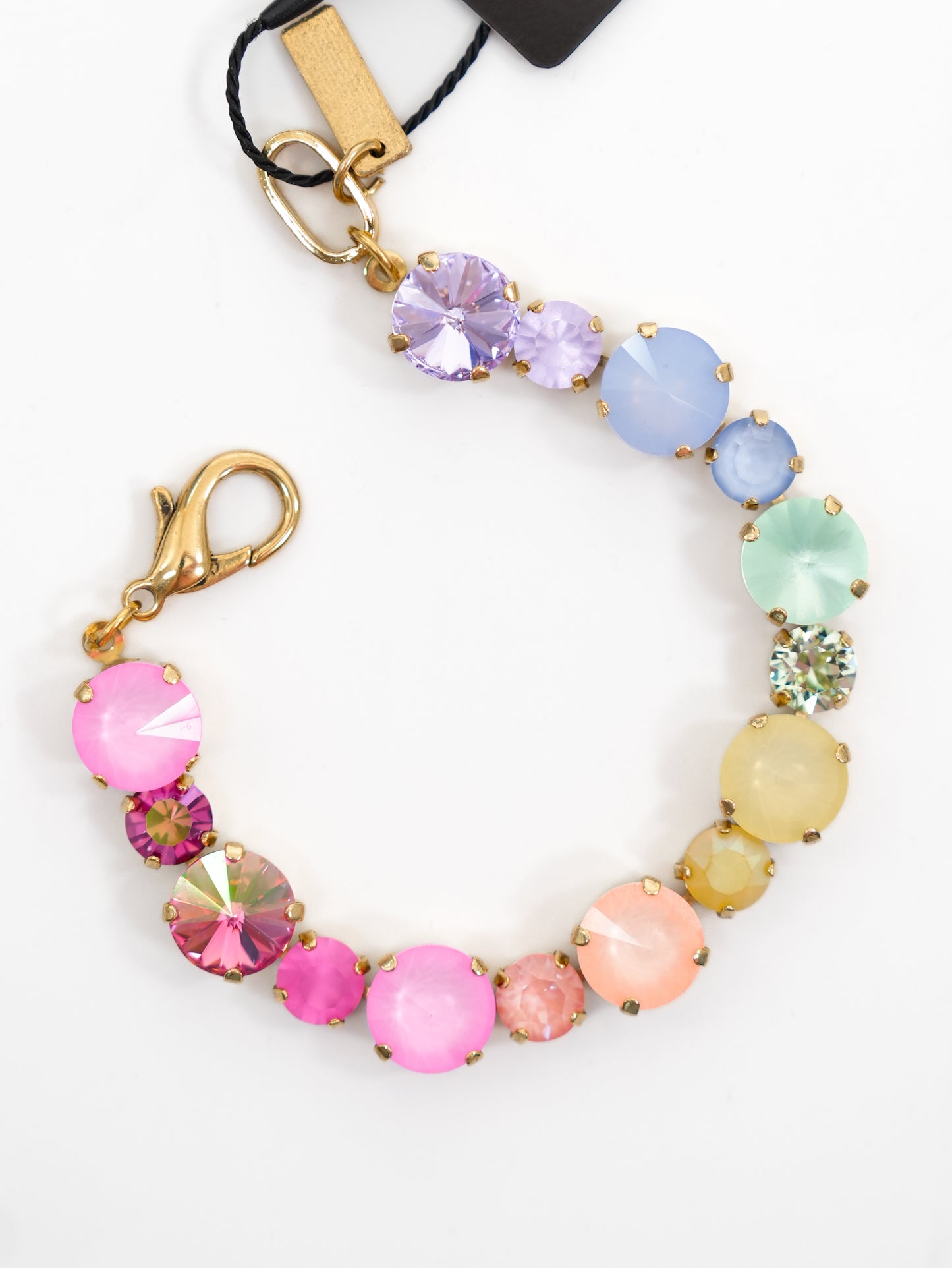 TOVA Jean Colorful Pastel Crystal Bracelet