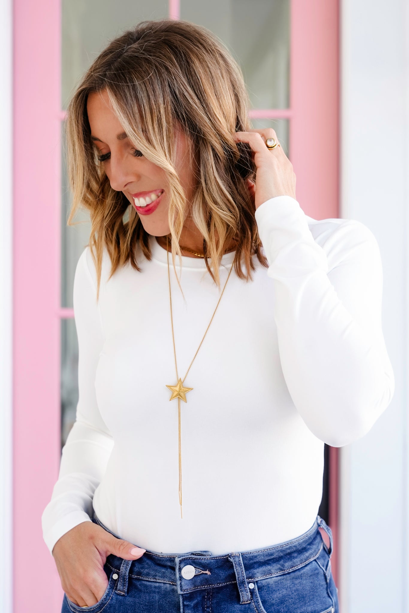 Mila + Stevie Star Bolo Necklace