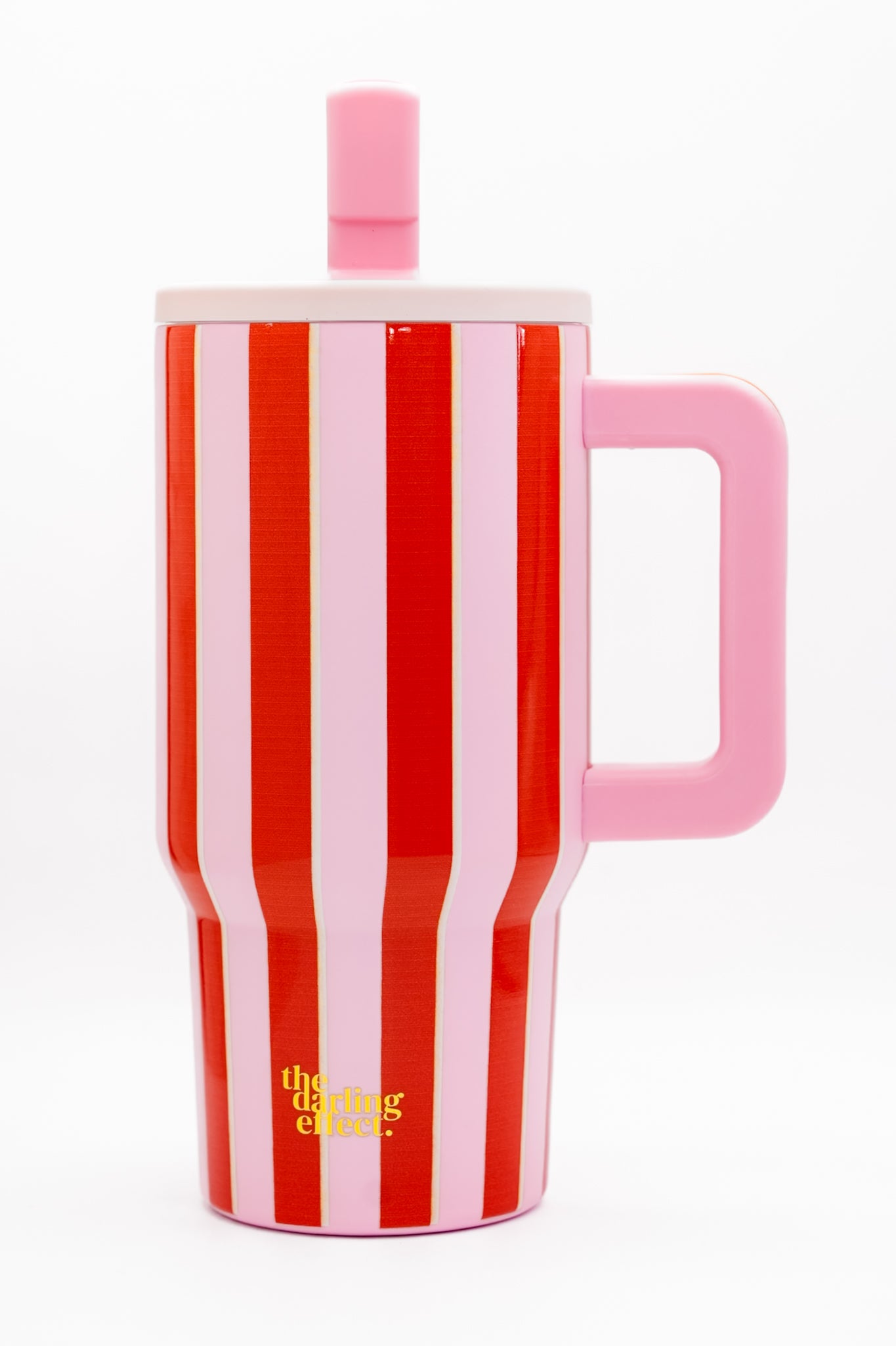 Sicily Stripes Pink Drinkware