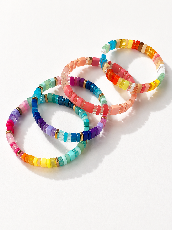 Colorful Beaded Candy Bracelet