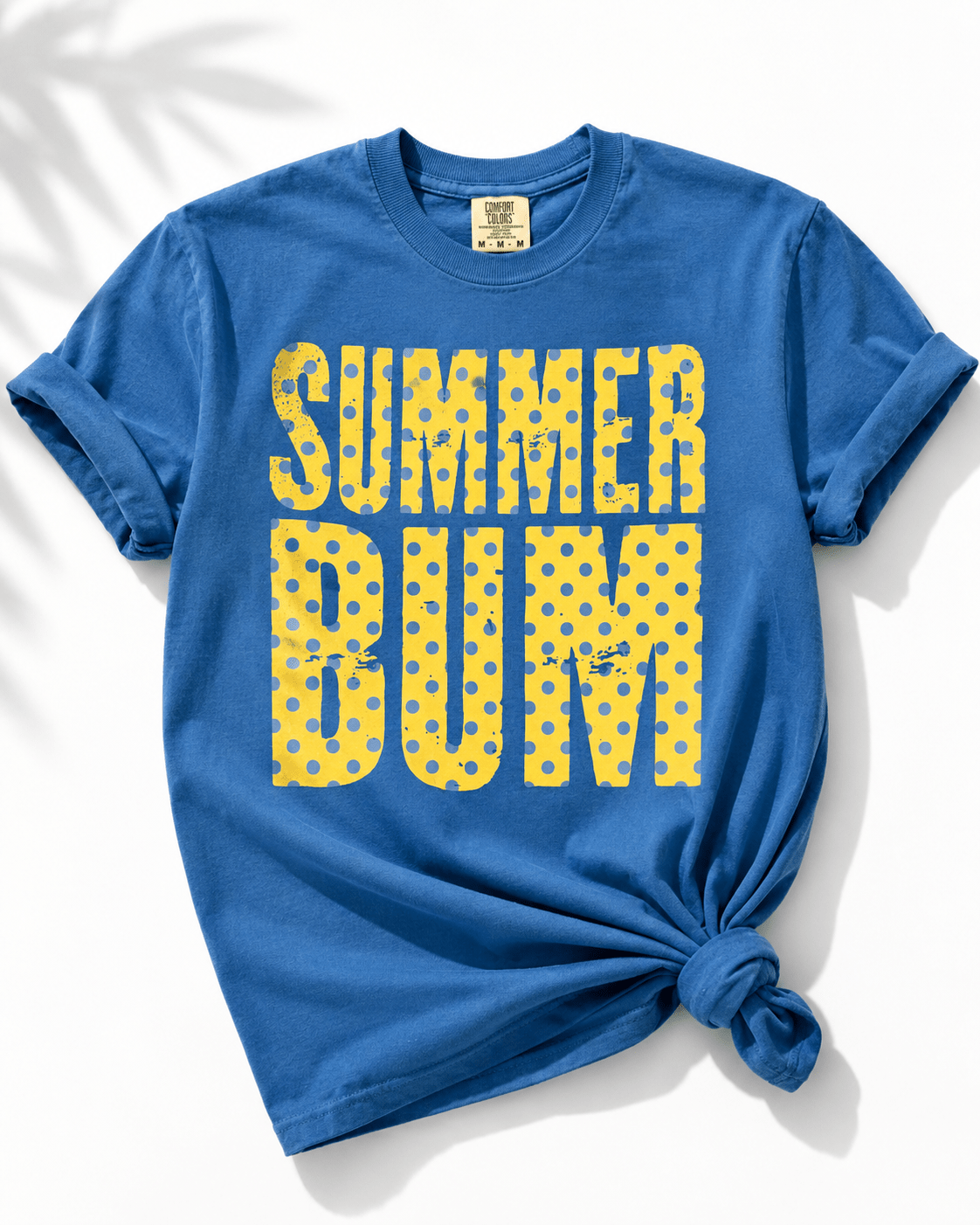 Plus/Reg Short Sleeve "Summer Bum" Graphic Tee - Freckled Poppy