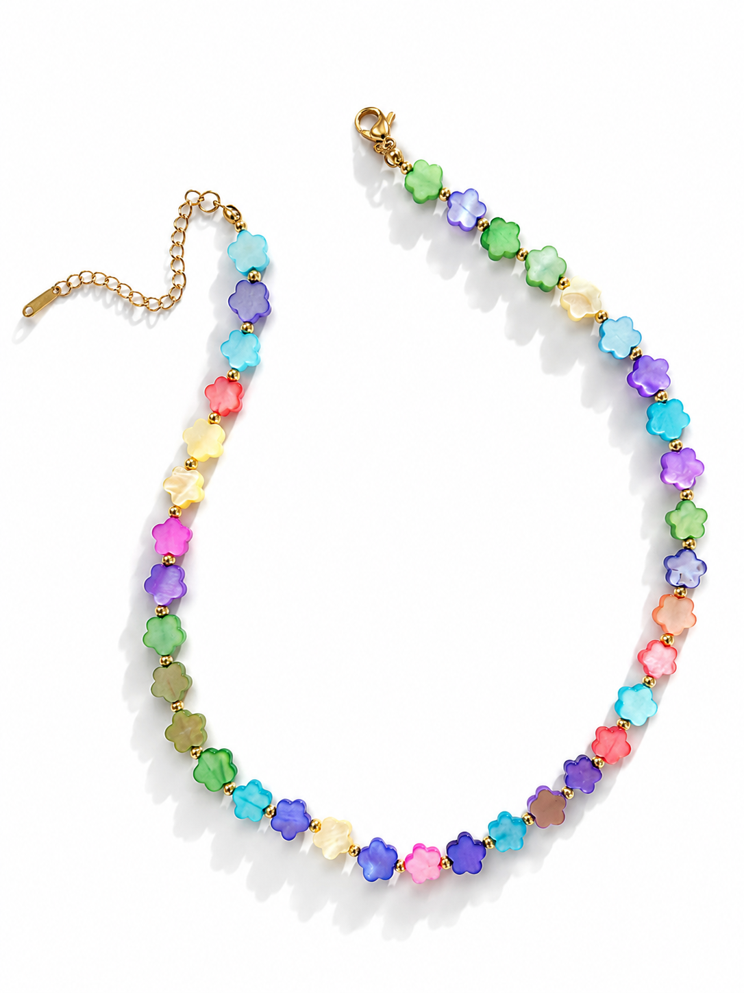 Treasure Jewels Daisy Pop Necklace
