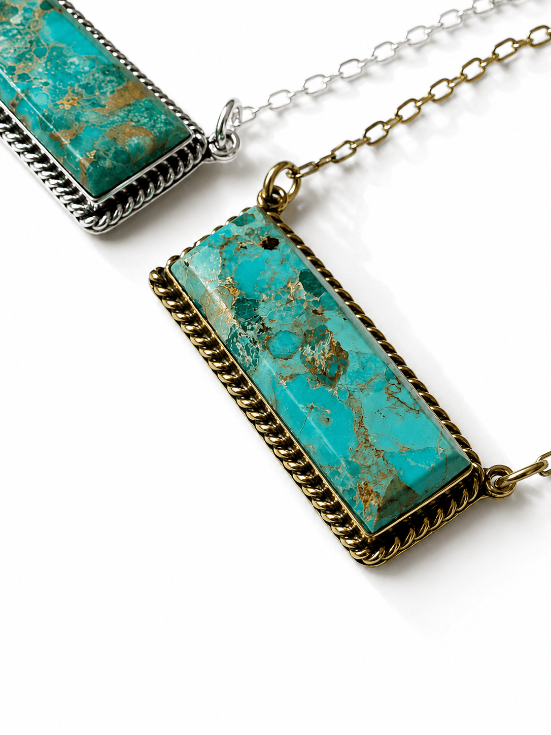 Restock! BOHO SOL Bar Necklace - Freckled Poppy