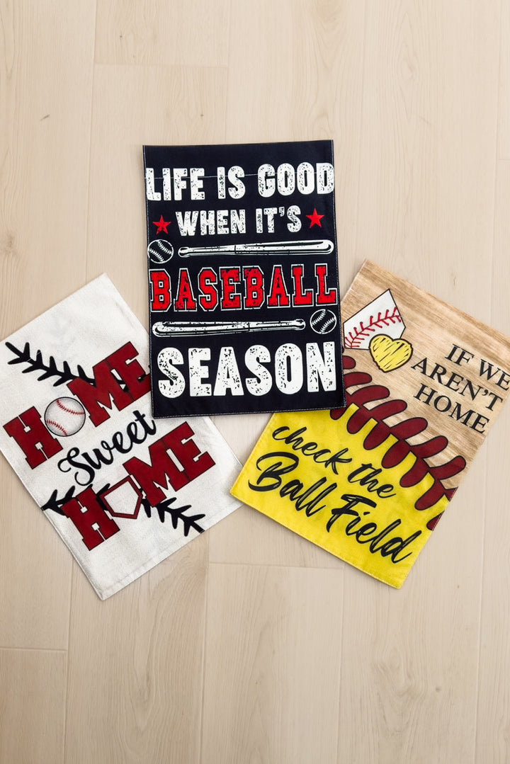 Baseball & Softball Garden Flags