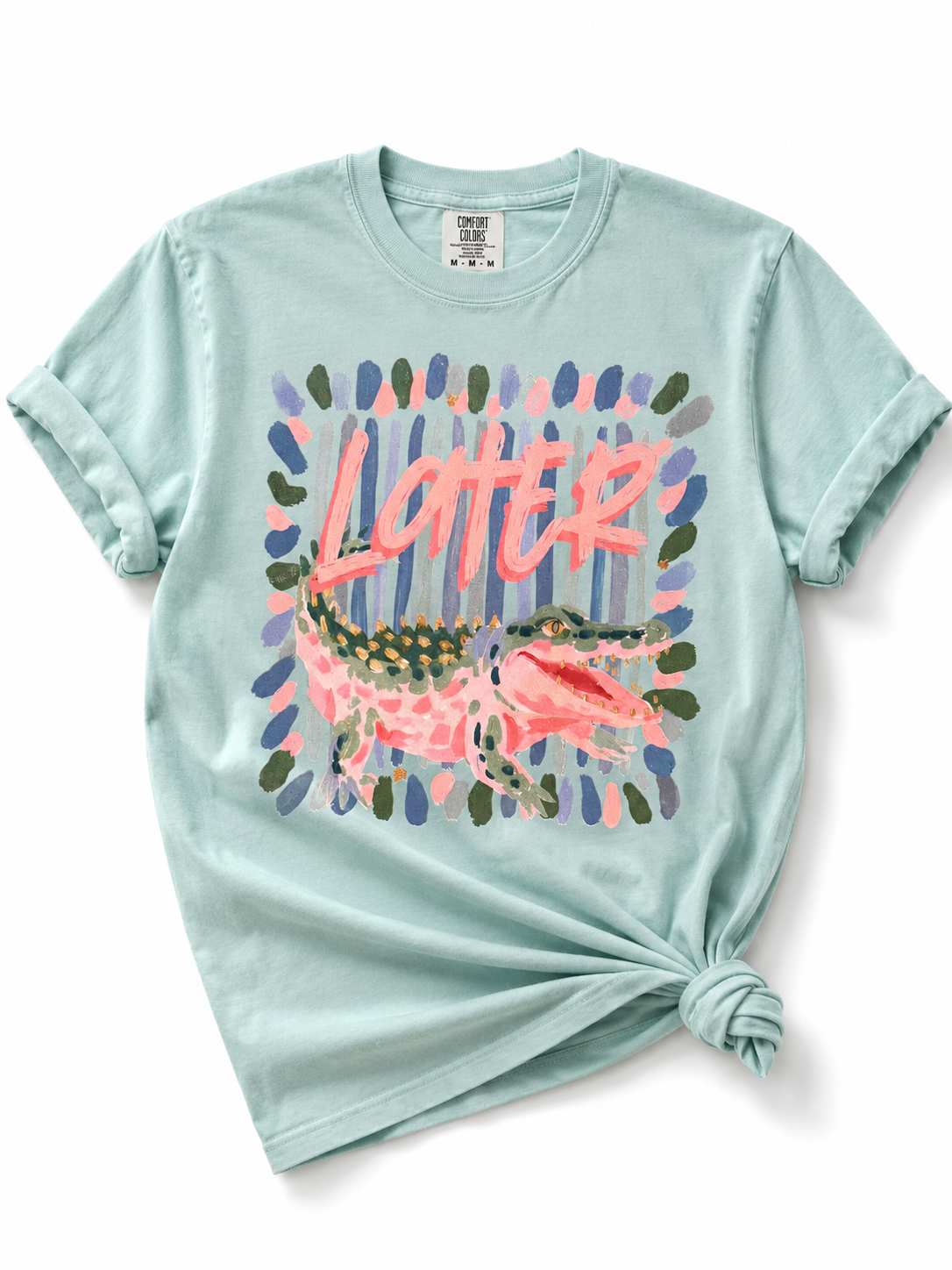 Plus/Reg Short Sleeve "Later Gator" Graphic Tee