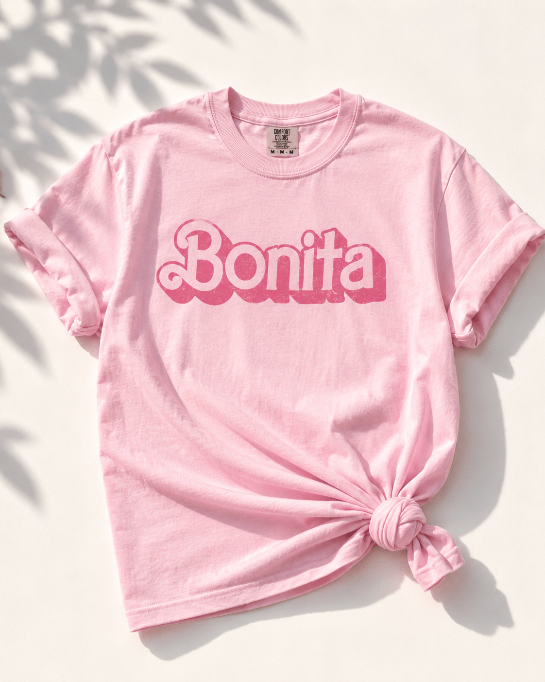 Plus/Reg Short Sleeve "Bonita" Graphic Tee - Freckled Poppy