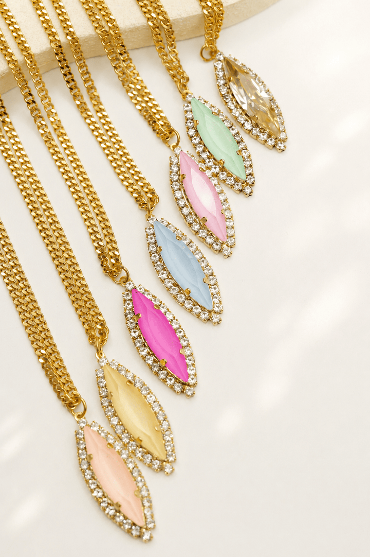 TOVA Alyssa Necklace - Freckled Poppy