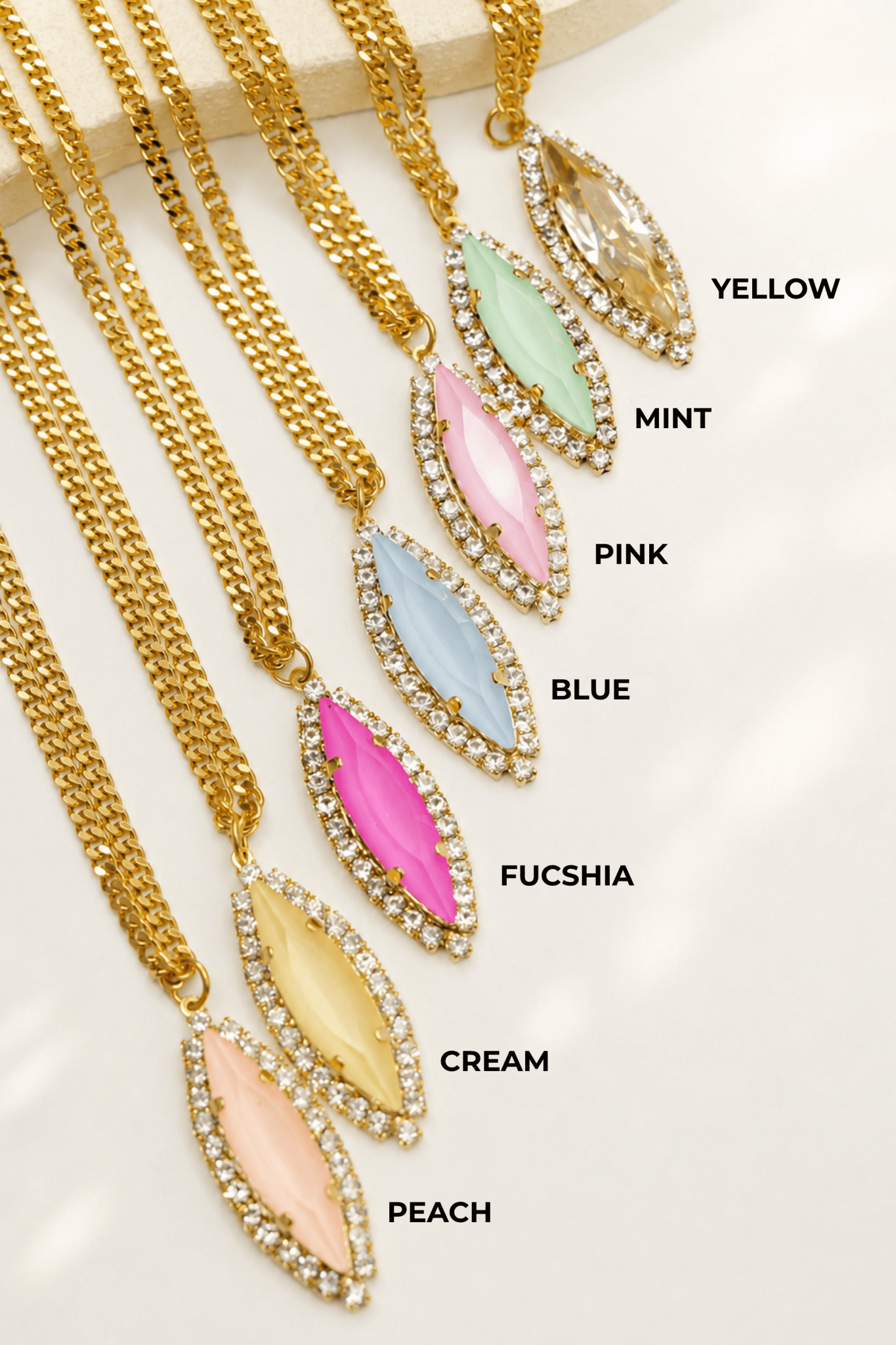 TOVA Alyssa Necklace - Freckled Poppy