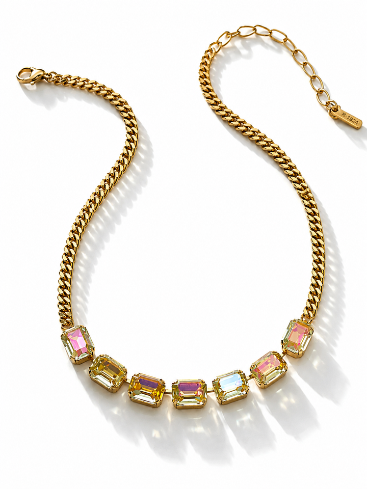 TOVA Mini Jabari Crystal Necklace