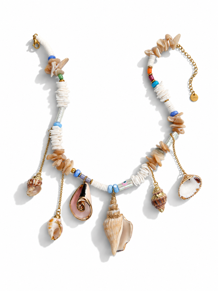 Treasure Jewels Mermaid Market Necklace