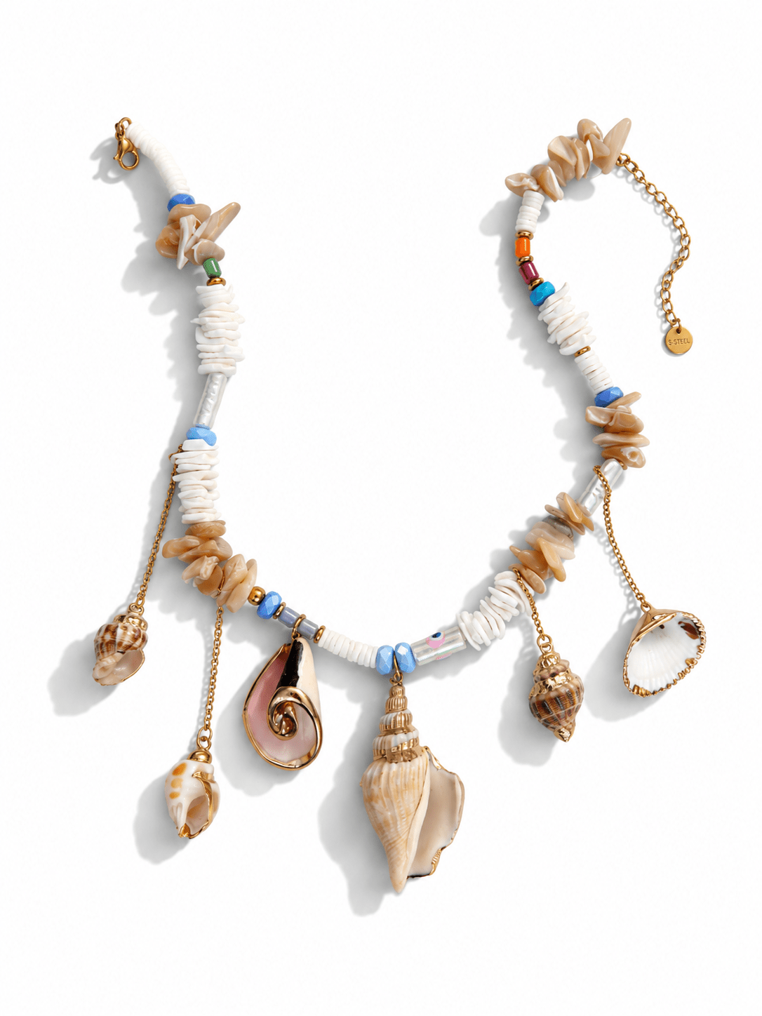 Treasure Jewels Mermaid Market Necklace - Freckled Poppy