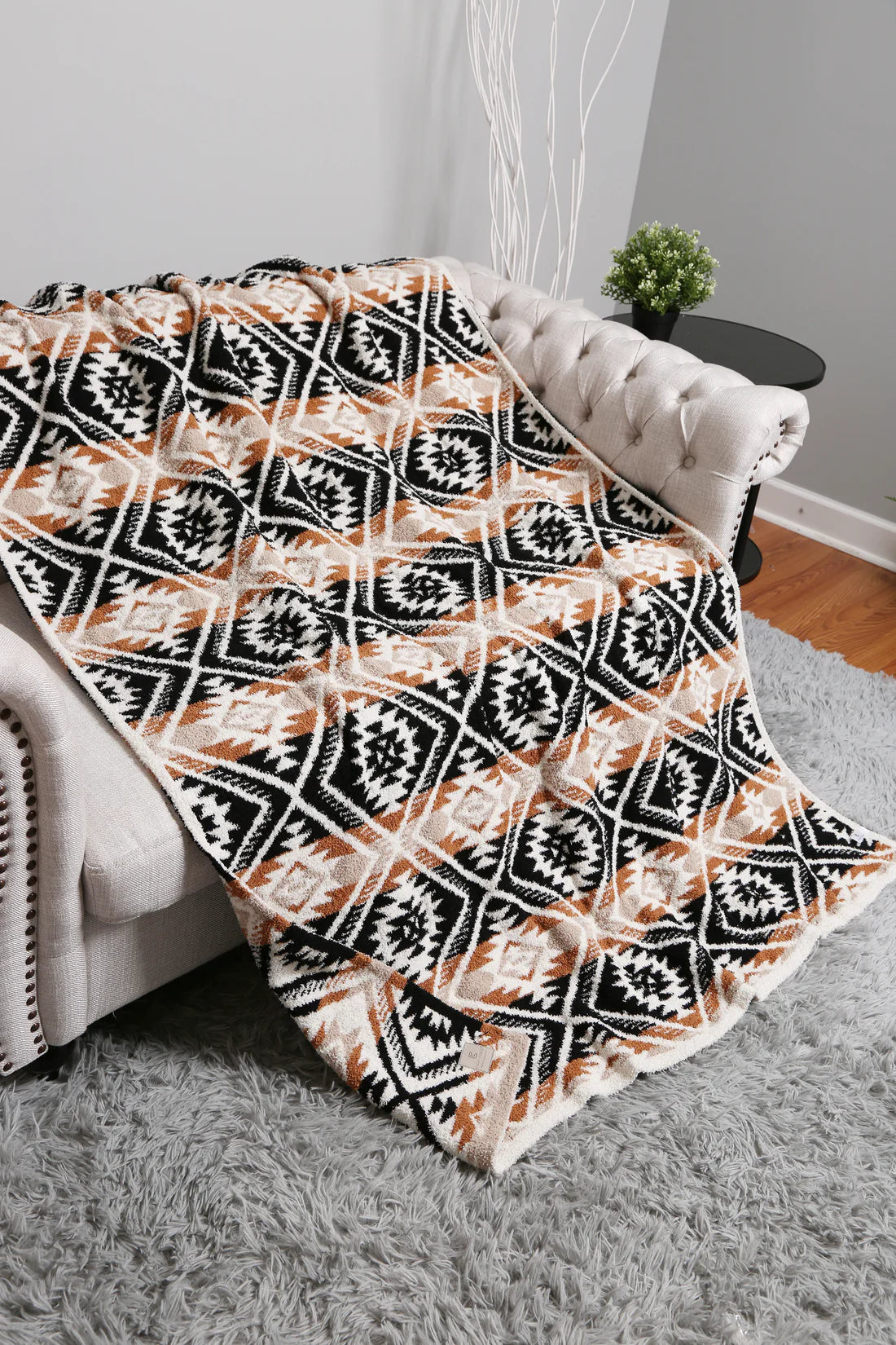 Patterned Luxury Soft Throw Blanket