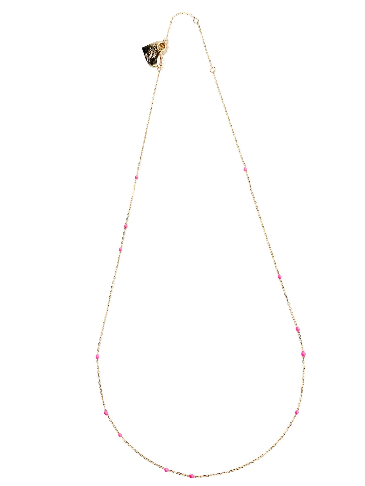 Love, Poppy Summer Vibes Pink Necklace