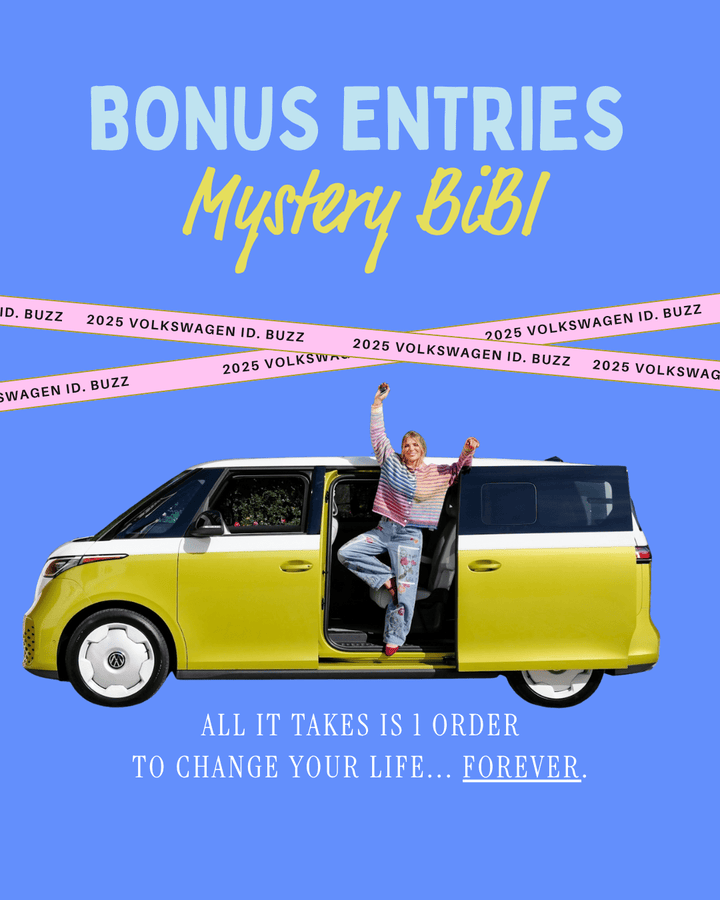 10,000 ENTRIES BIBI branded bundle! - Freckled Poppy