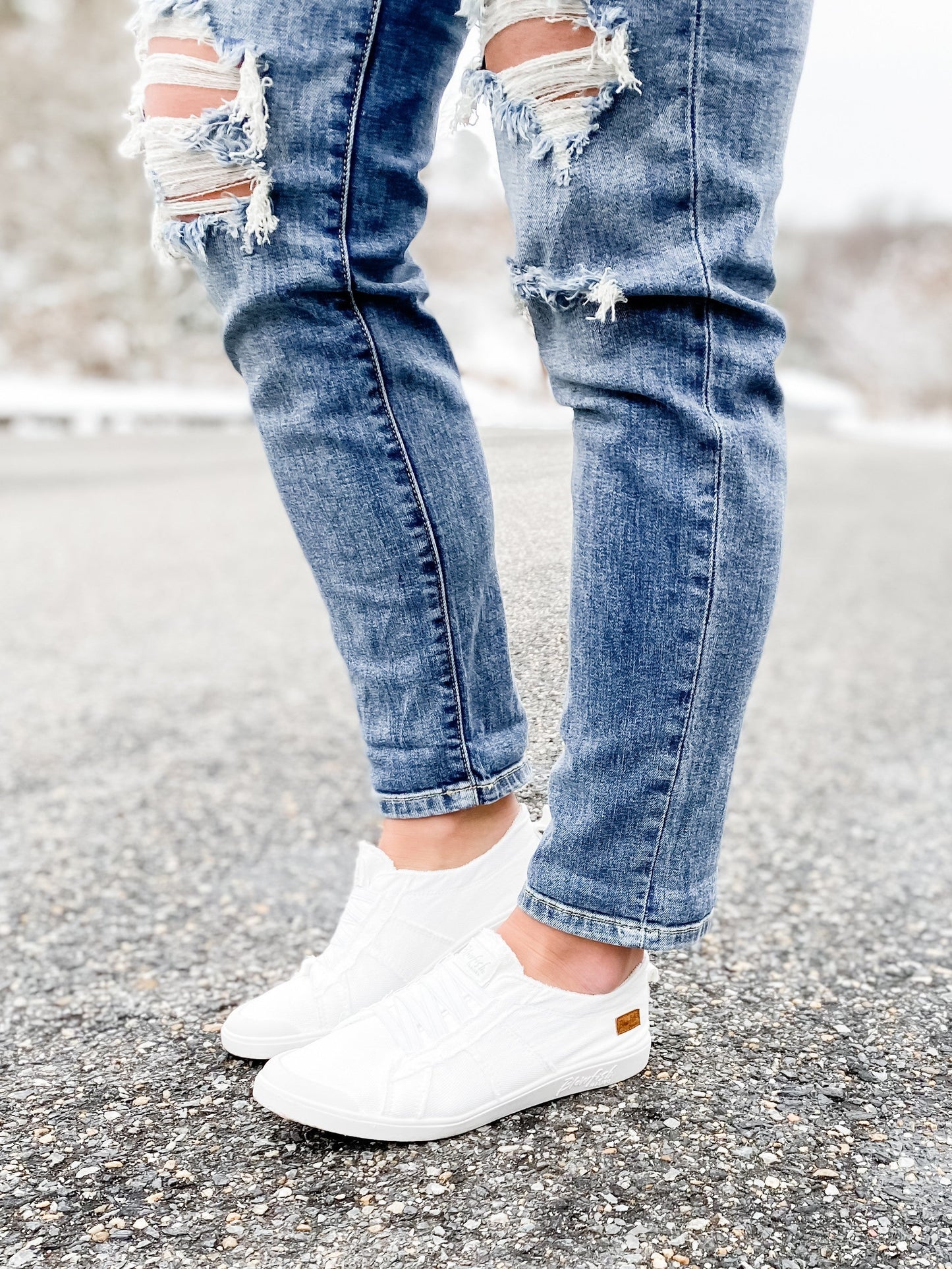 Judy Blue Yoda Best Distressed Boyfriend Jeans
