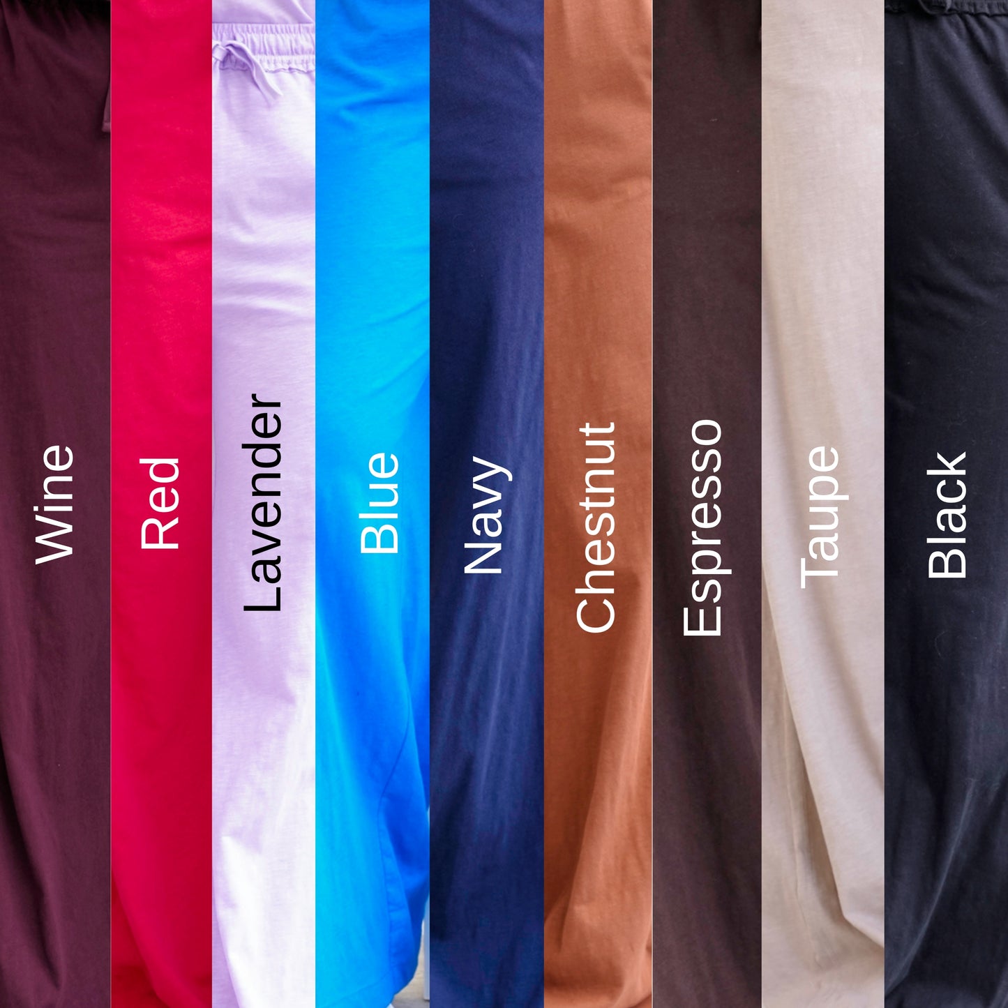 High Waist Wide Leg Lounge Pants