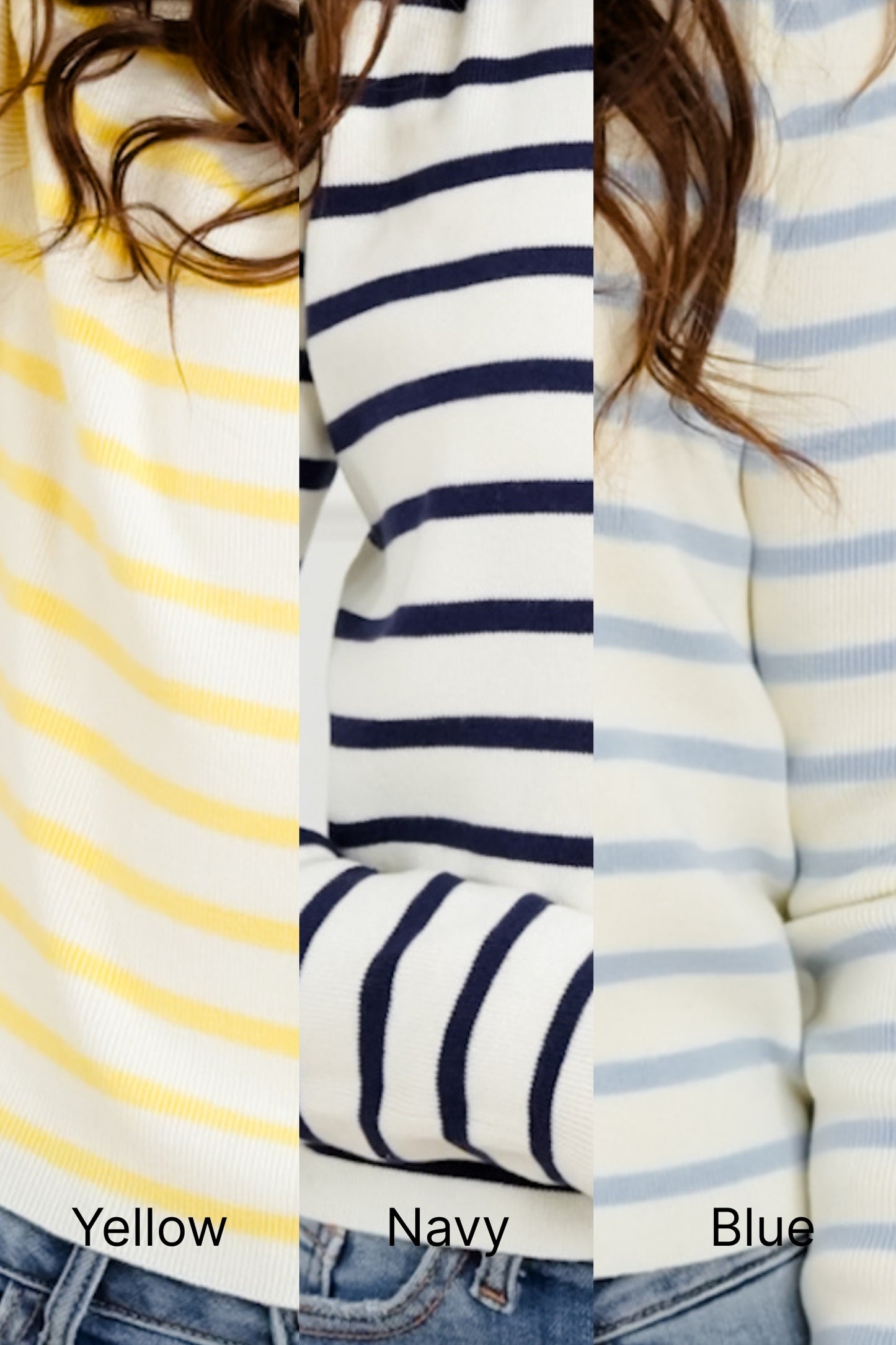 Striped Long Sleeve Button Down Cardigan