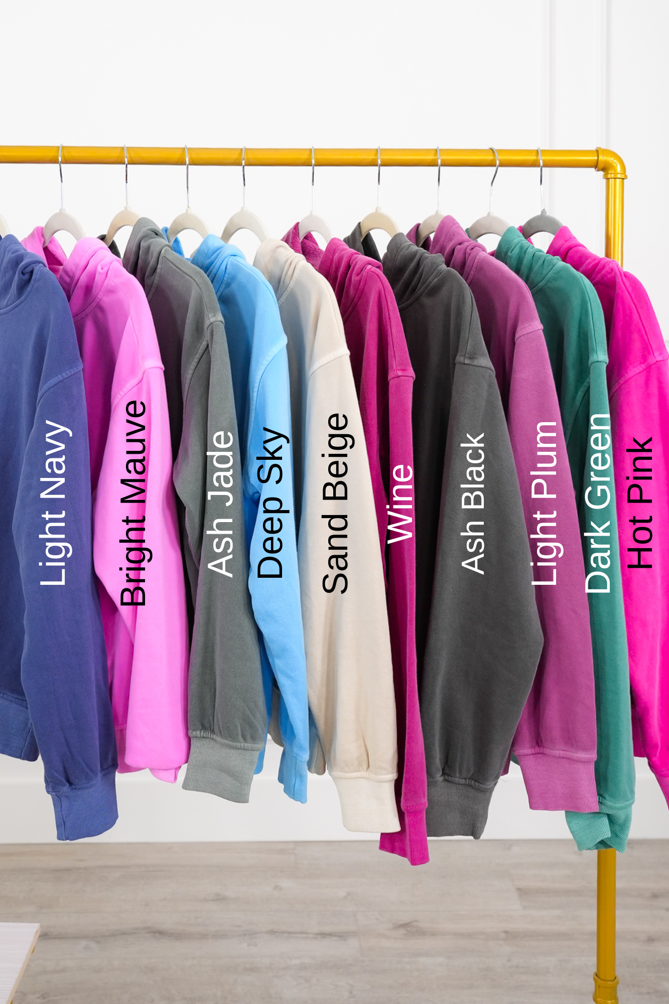 Door Busters! Zenana Soft Fleece Pigment Dye Kangaroo Pocket Hoodie