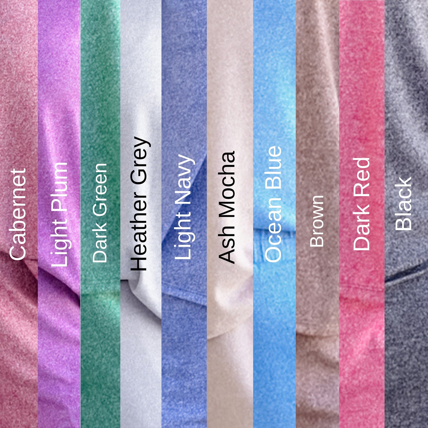 Poppy Day Door Buster! Zenana Soft Melange Long Sleeve Tee & Shorts Set