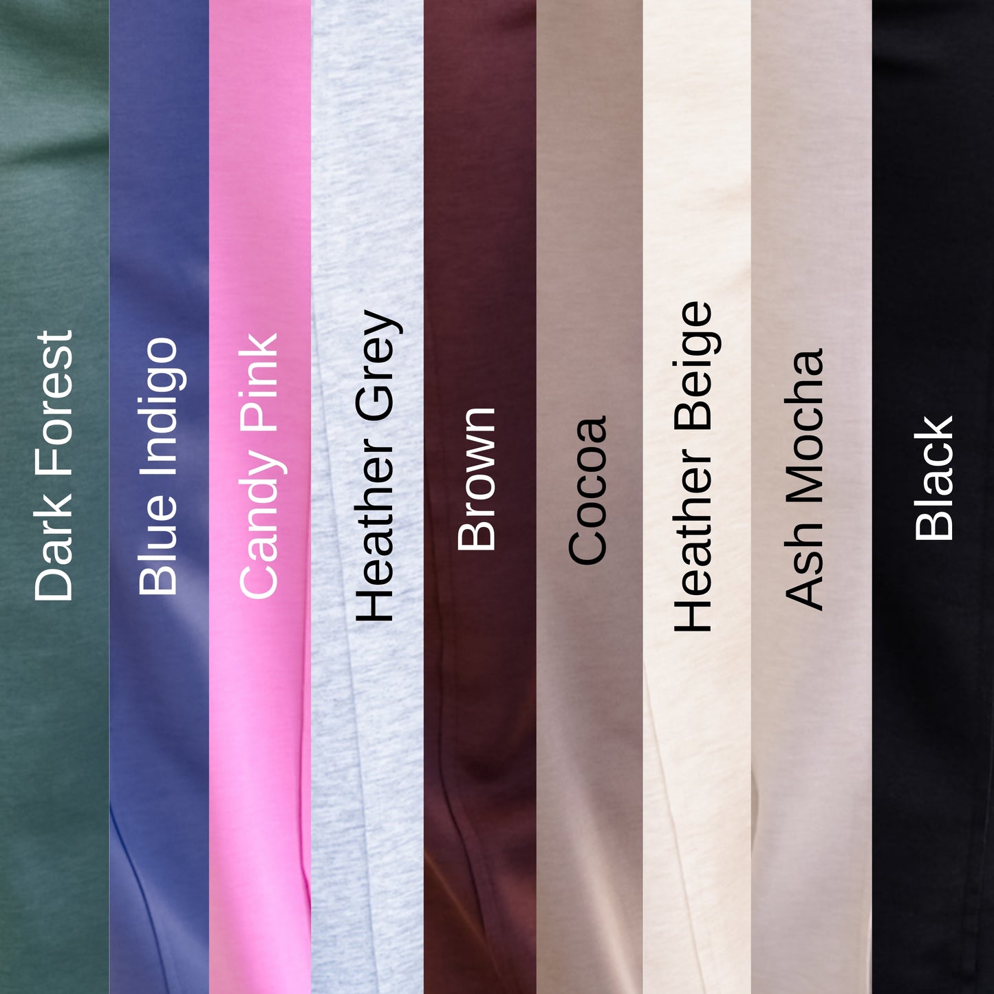 Poppy Day Door Buster! Plus/Reg Zenana Scuba Joggers with Pockets