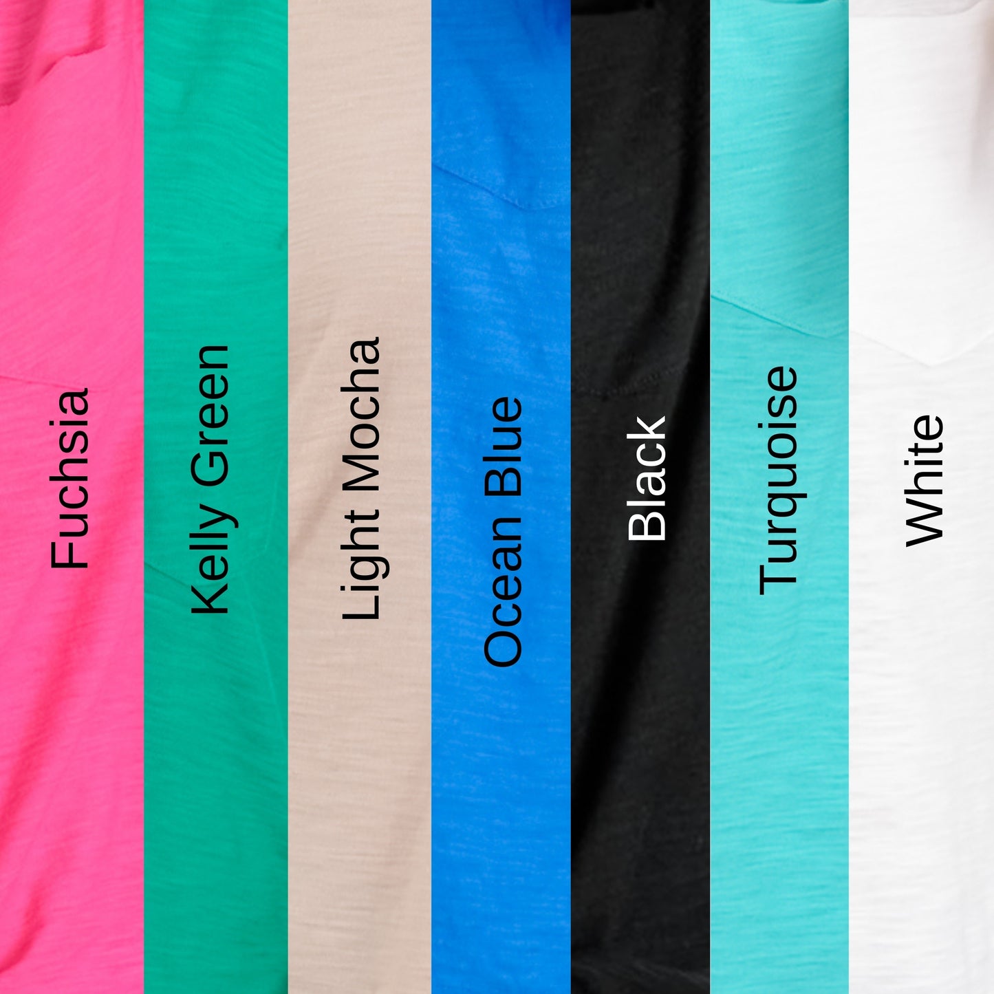 Door Buster! Zenana Slub Rolled Short Sleeve V-Neck Tee