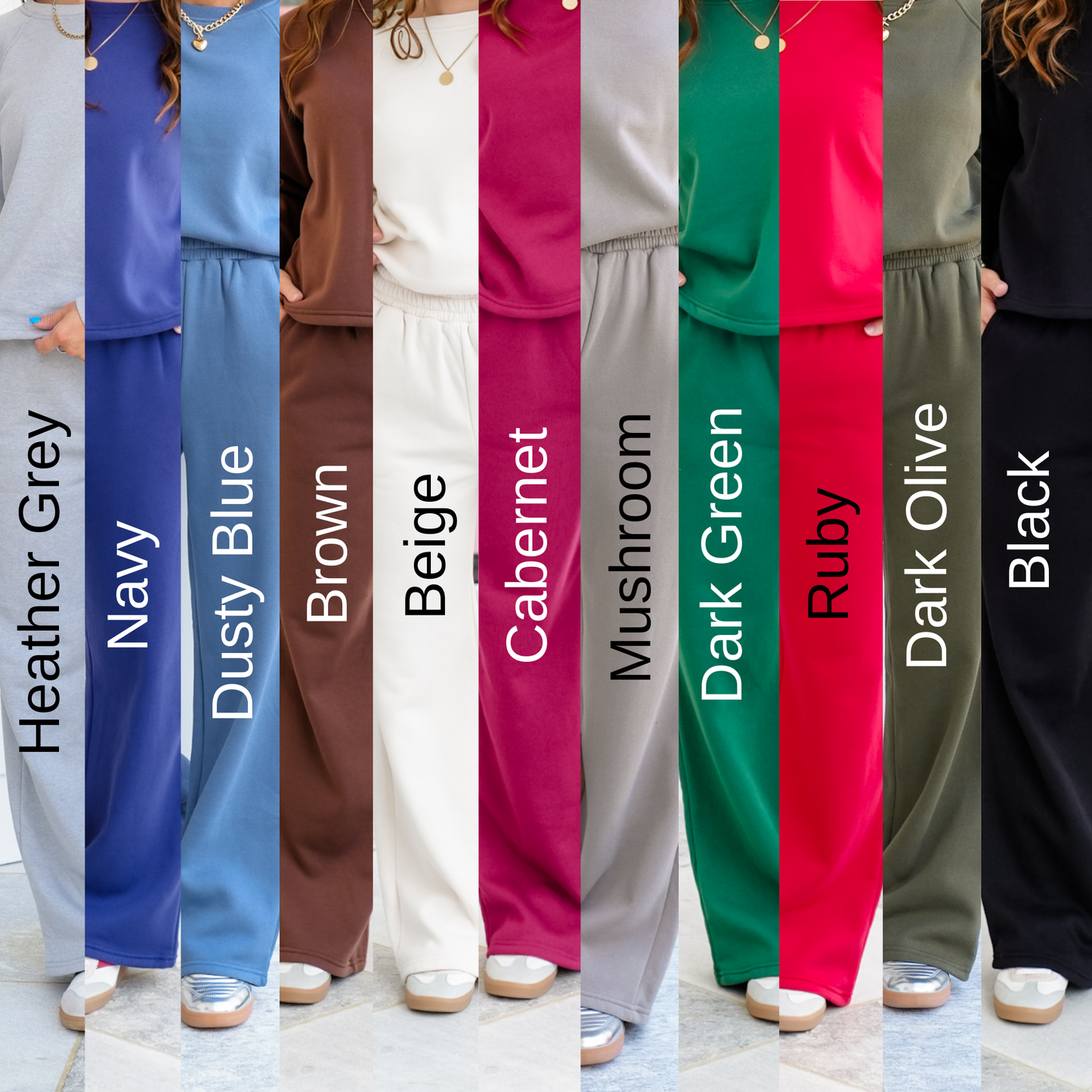 Restock! Door Buster! Zenana Fleece Raglan Sleeve Pullover and Sweatpants Set