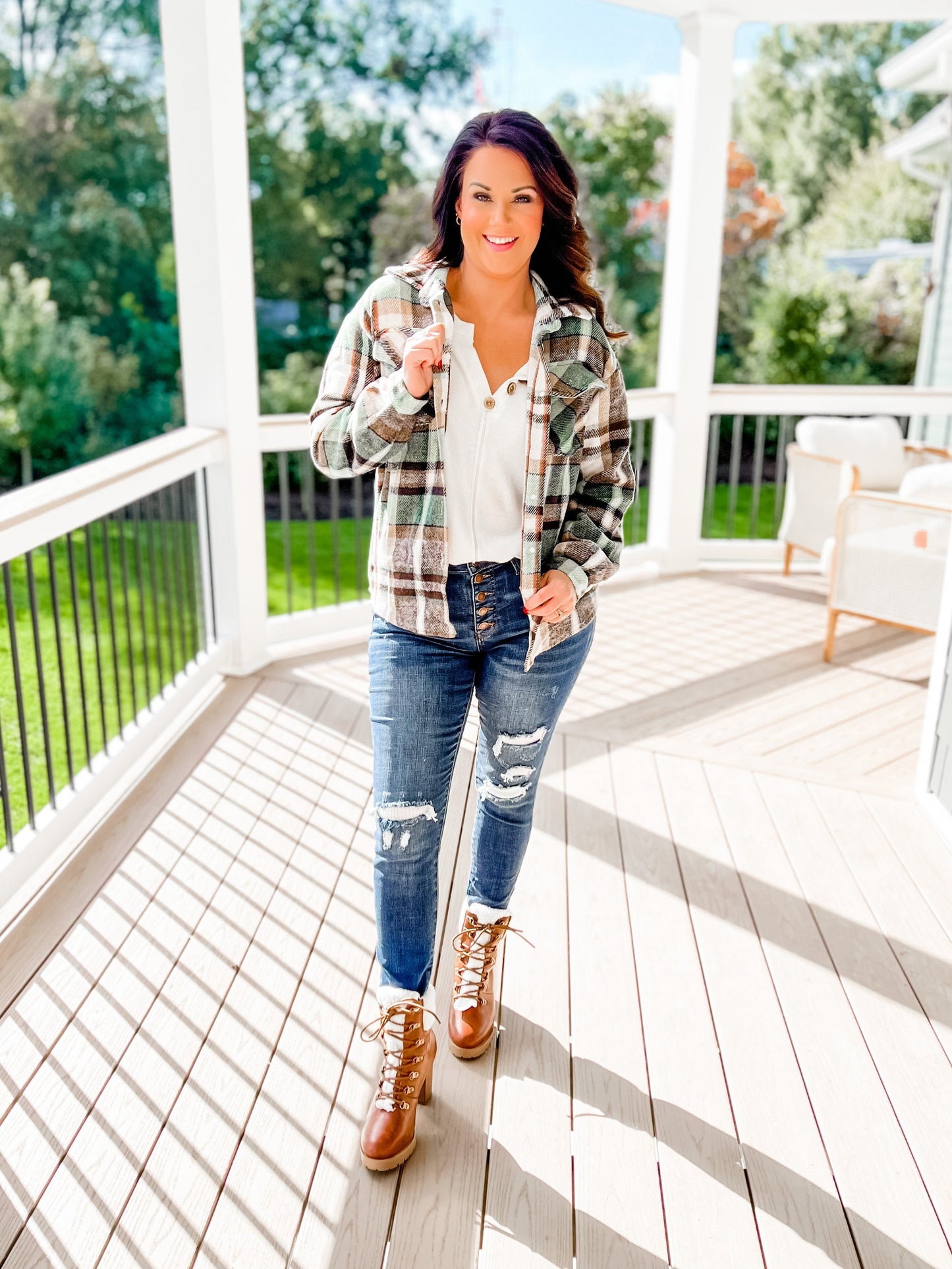 Judy Blue Mid Rise skinny Thermal Patch (Multiple Lengths)