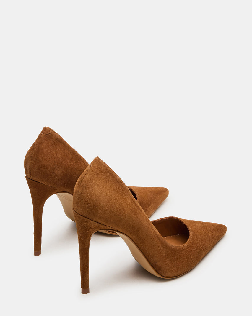 Steve Madden Suede Pointed Toe Stiletto Heel