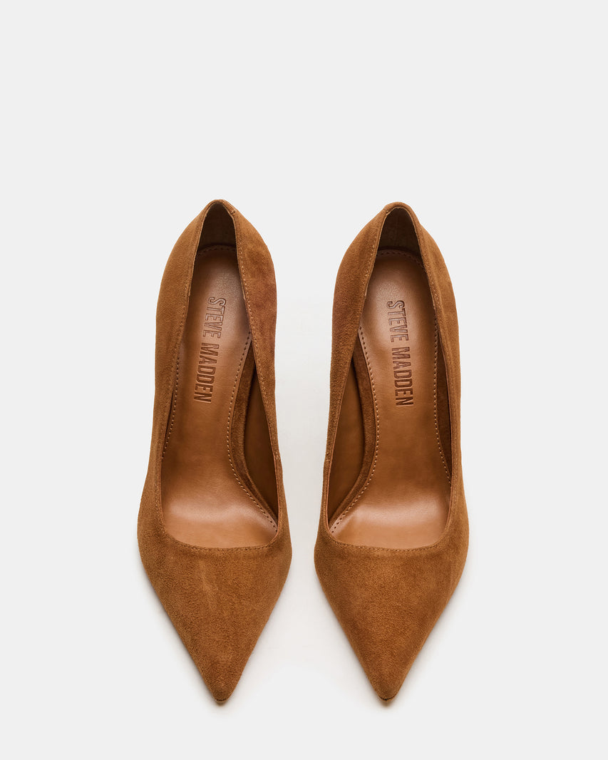 Steve Madden Suede Pointed Toe Stiletto Heel