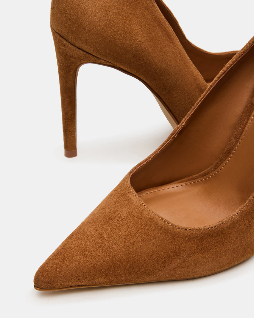 Steve Madden Suede Pointed Toe Stiletto Heel