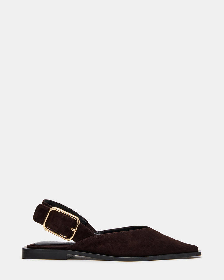 Steve Madden Suede Pointed Slingback Flat