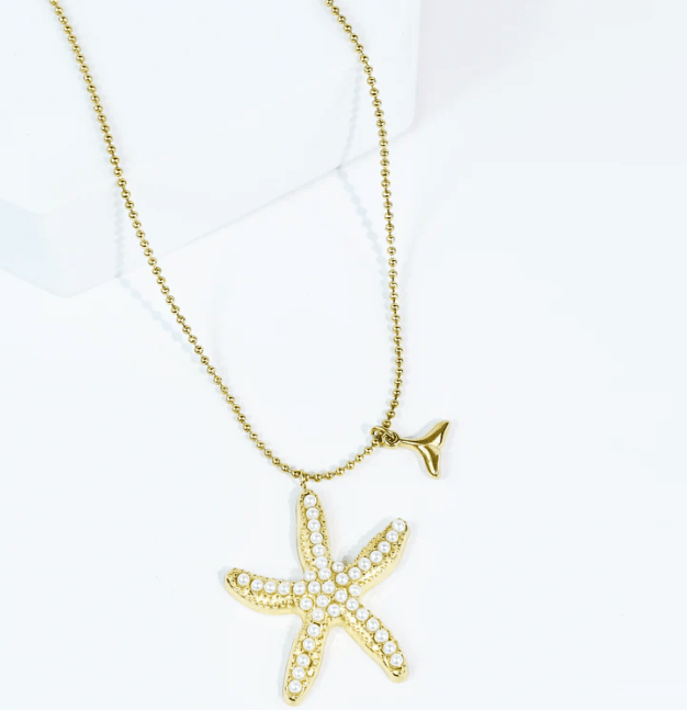 Treasure Jewels Sea Dreams Necklace - Freckled Poppy