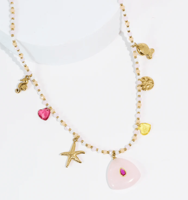 Treasure Jewels Pretty In Paradise Necklace - Freckled Poppy