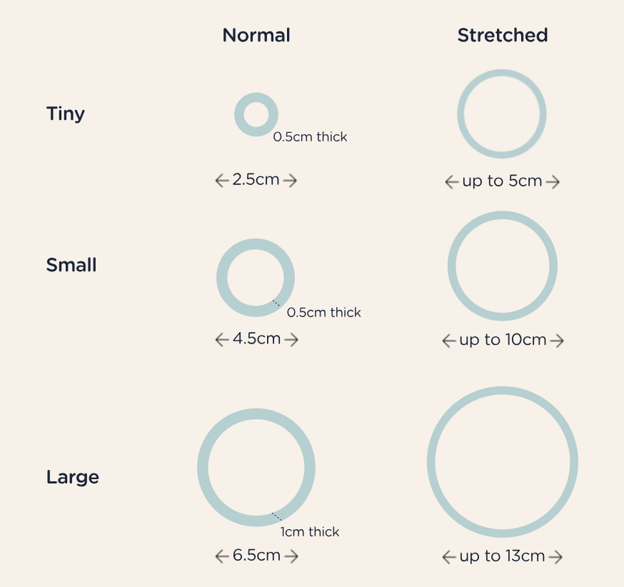 Teleties For the Love of Nudes Hair Ties *Final Sale*