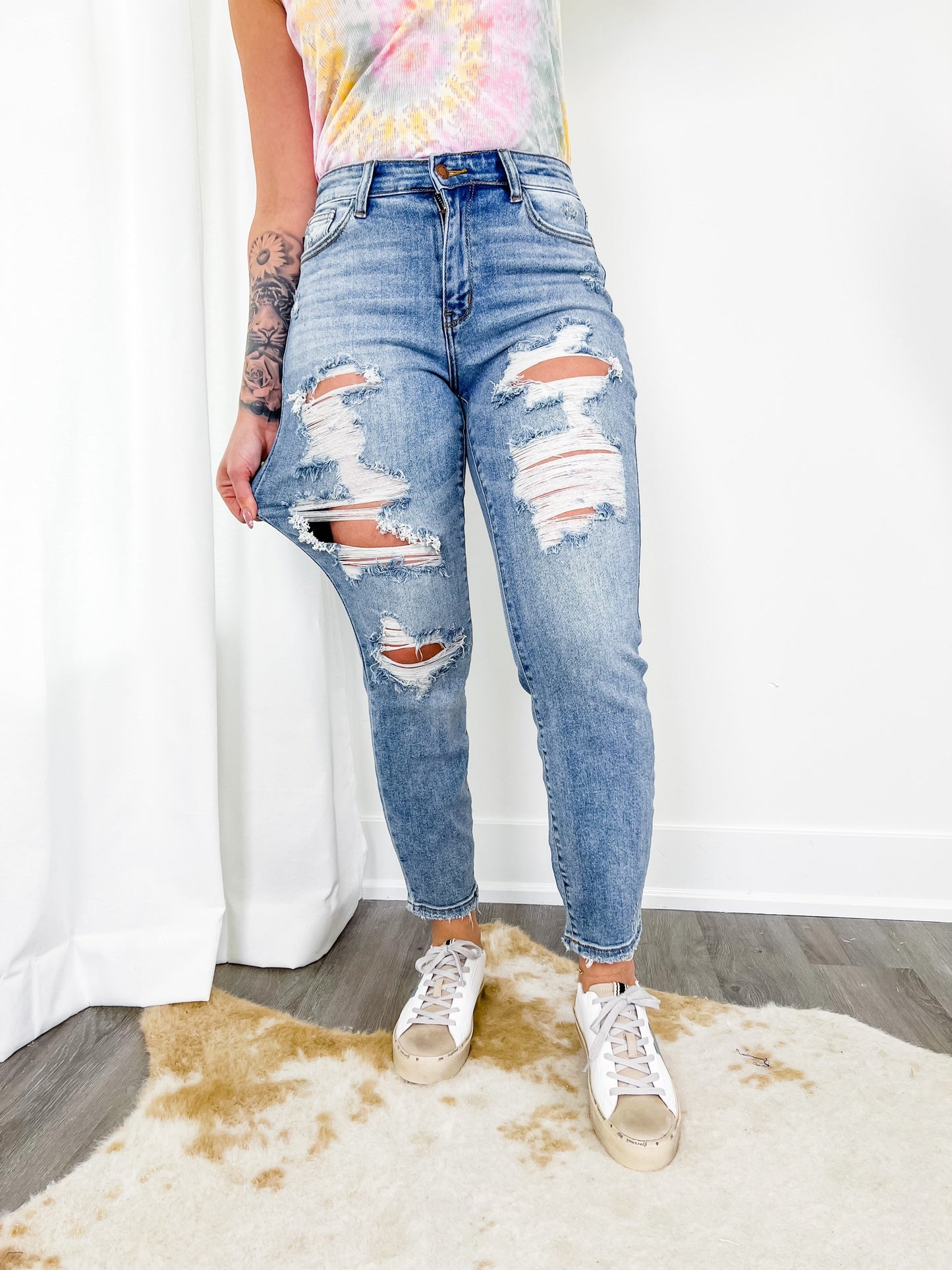 Judy Blue Mommin' Ain't Easy Jeans