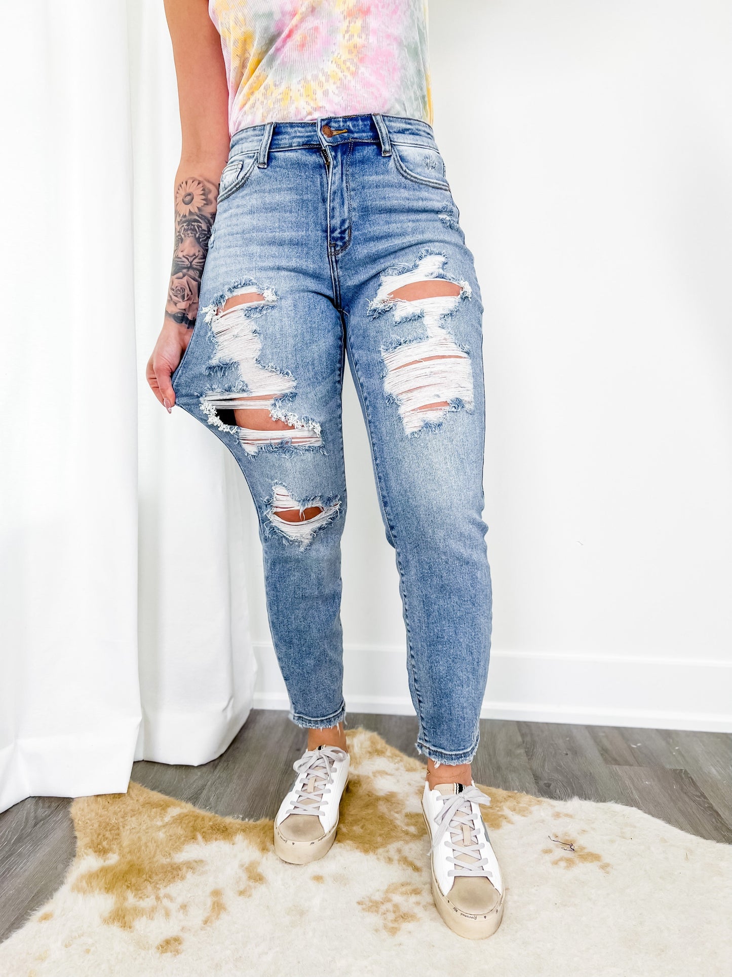 Judy Blue Mommin' Ain't Easy Jeans