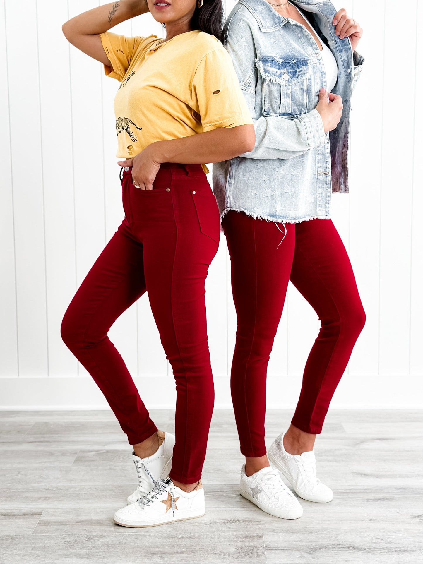 Judy Blue Scarlet Letter High Rise Tummy Control Skinny Jeans
