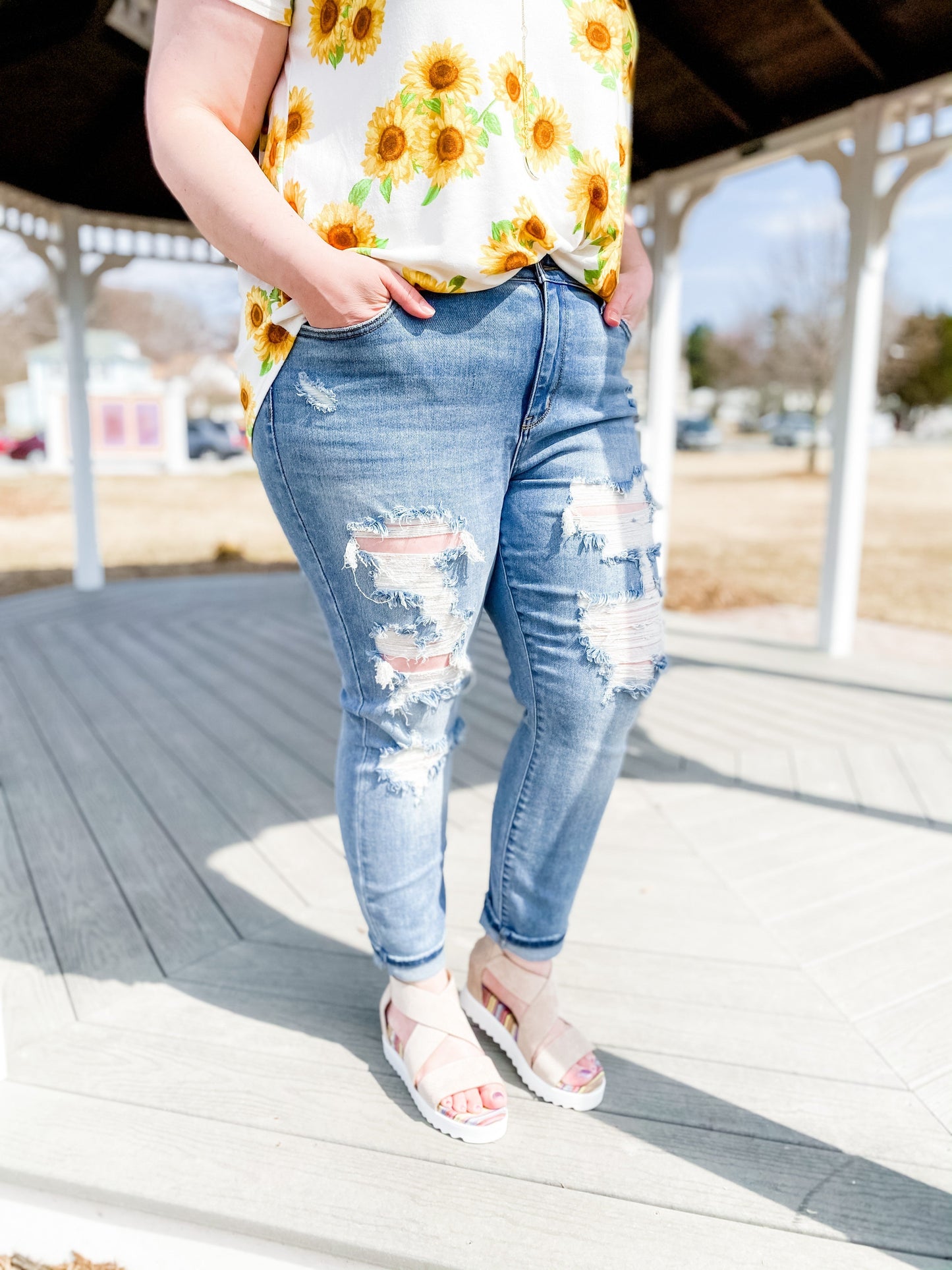 Judy Blue Mommin' Ain't Easy Jeans