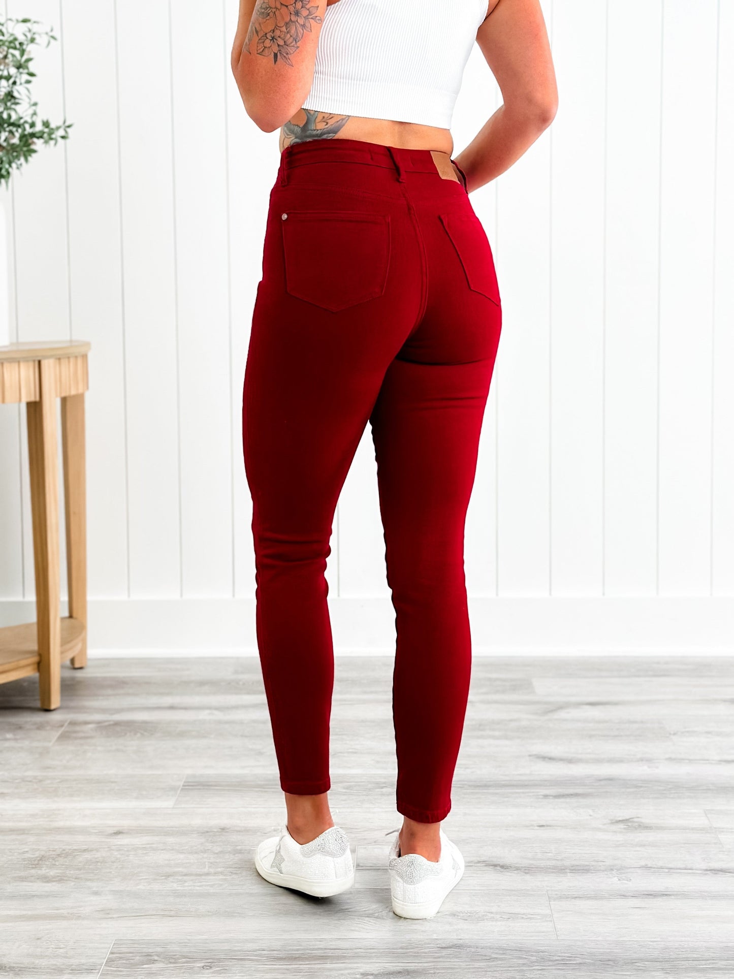 Judy Blue Scarlet Letter High Rise Tummy Control Skinny Jeans